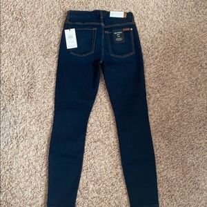 NEW 7 for all Mankind high waist ankle skinny